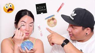 Husband guides my makeup look | cassieeMUA