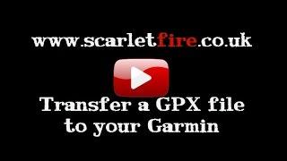 Export GPX to Garmin