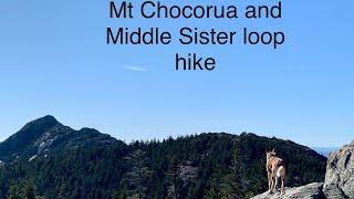 Mt Chocorua and Middle Sister loop hike