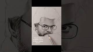 The GOAT Movie Drawing Thalapathy Vijay #thegoat #thalapathyvijay #shorts #drawing #vijay