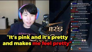Toast gets DEFENSIVE about his PINK headset, "Get OVER it"