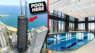 Chicago's Highest Swimming Pool Revealed | The History of John Hancock Center