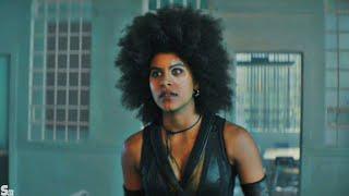 Domino vs Armed Pedophile - Essex House Fights Scene. | Deadpool 2 (2018)