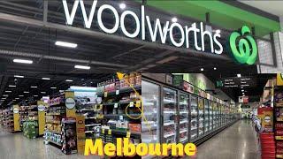 Woolworths Supermarket Melbourne | Grocery day | walking tour | Ashir Anwar | @ashiranwar07