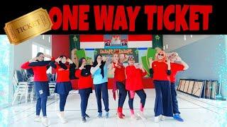 ONE WAY TICKET | SENAM KREASI | GERAKAN MUDAH | EASY DANCE