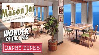 The Mason Jar Full Menu Overview | Danny Dines Aboard Royal Caribbean's Wonder of the Seas | 4K