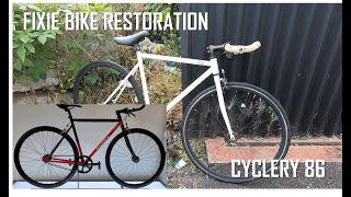 FIXIE BIKE RESTORATION -픽시 자전거 리스토어