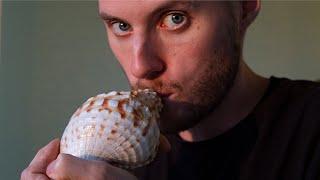 How to make a conch, shell trumpet.