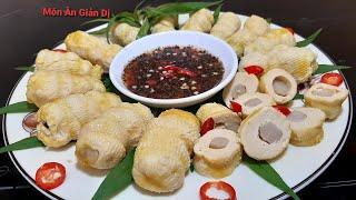 ĐÙI GÀ CHAY ,dai ngon đơn giản dễ làm/Món Ăn Giản Dị