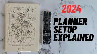 HOBONICHI COUSIN SETUP FOR 2024 (Fun and Functional Planning, Minimalist Planner Setup)