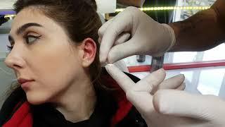 Kulak Piercing  Değişimi Uygulamalı Anlatım !!