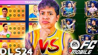 DREAM LEAGUE SOCCER 2024 vs FC MOBILE 24  ¿CUAL ES TU FAVORITO?