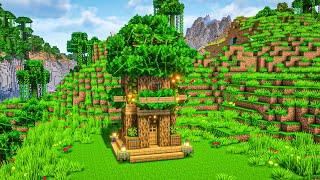 Minecraft: How To Build a Survival Treehouse / Tutorial