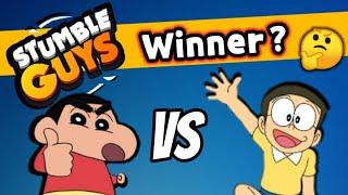 Stumble Guys Tournament  || Shinchan stumble guys with Nobita  || Shinchan in stumble guys