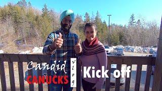 Candid Canucks is Born!!! Kick Off vlog.