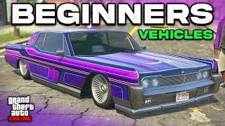 10 BEST VEHICLES FOR BEGINNERS IN GTA 5 ONLINE! (Best Cars To Buy For New Players)