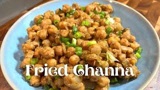 Boil and Fry Channa (Chickpeas)- Episode 432