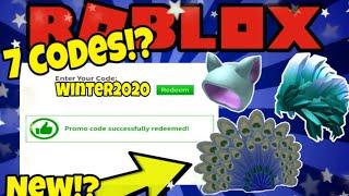 *7 Codes?!* ALL NEW PROMO CODES in ROBLOX?! *WORKING* (November 2020)