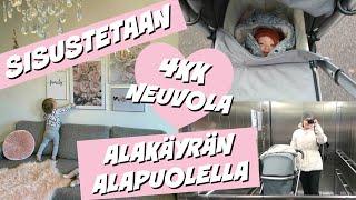 ALAKÄYRÄN ALAPUOLELLA, SISUSTETAAN, 4KK NEUVOLA