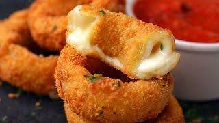 Mozzarella Stick Onion Rings