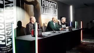 TYSON FURY LAUNCHES FUROCITY ENERGY DRINK: IF WHYTE IS PLAYING MIND GAMES HE PICKED THE WRONG GUY