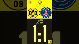 Remis gegen PSG Paris & Tabellenführer #bvb #bvb09 #borussiadortmund #parissaintgermain #cl #remis