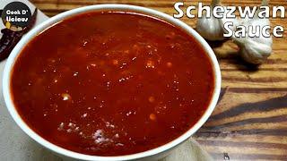 Schezwan Sauce | Homemade Schezwan Sauce | Schezwan Sauce Recipe | Cook D Licious