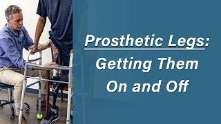 Donning and Doffing a Prosthetic Limb - Prosthetic Training: Episode 4