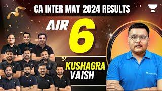 CA Intermediate Topper Interview | Kushagra Vaish, AIR 6 | Unacademy CA Topper