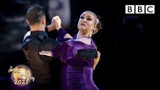 Sara Davies and Aljaž Skorjanec Tango to Por Una Cabeza by Carlos Gardel  BBC Strictly 2021