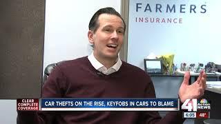 Auto thefts hit 8 year high