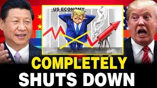 China OFFICIALLY SLASHES U.S. Oil Imports, Putting the U.S. Economy in TURMOIL, Is Trump in Panic?