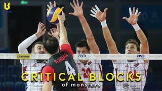 MONSTERS GET BLOCK POINTS | Amazing Volleyball Blocks