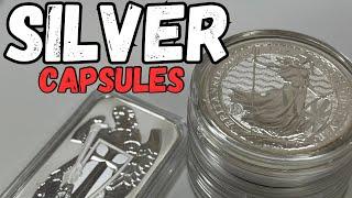 Do you really need to keep Silver Bullion in capsules | Pros and cons of capsules | What I do