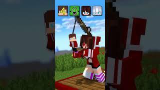 HELP Miley To Choose And Mine Bedrock - MAIZEN Minecraft Animation #shorts