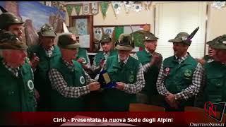 Ciriè - Presentata la nuova Sede degli Alpini