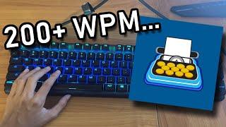 satisfying 200+ wpm typeracer maintrack compilation #2