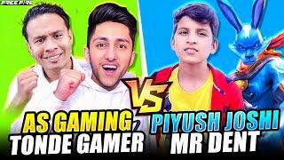 Piyush Joshi Challenged Me & Tonde Gamer In Free Fire 2 Vs 2 Clash Squad - Garena Free Fire