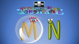 Alphabet | battle of the letters | M vs N |I'm realy curious who will win 