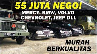 MOBIL EROPA HARGA TERMURAH 50 JUTA | ADA BMW MERCY VOLVO JEEP DAN MOBIL UNIK LAINNYA