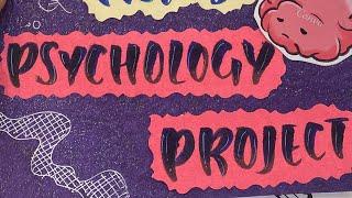 PSYCHOLOGY PROJECT- On DEPRESSION with Case study - CLASS 12 CBSE