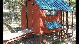 Building The Little Red Chicken Coop at Pine Meadows Hobby Farm