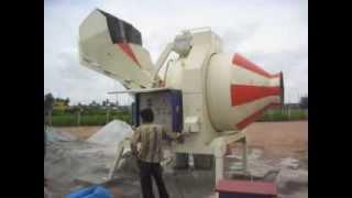 Reversible Drum Concrete Mixer Machine