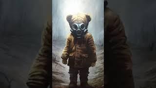 Painting. gas mask. Alexandr GerA. I'm home