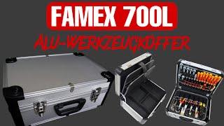 Alu-Werkzeugkoffer mit 56 Einstecktaschen - FAMEX 700 L