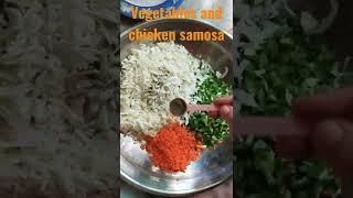 chicken and vegetables samosa recipe 