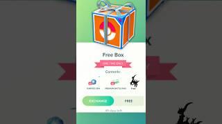 Got free legendary Box in Pokémon Go #shorts #free #legendary #pokemon #ultragoo #raid #pass