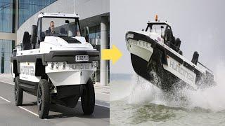 Experience the Versatility of the Humdinga: A Unique Amphibious Vehicle with High-Speed Capabilities