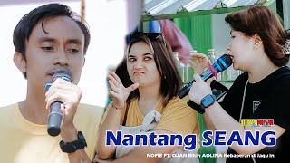 NOFIE ALISHBA FT. OJAN SULING BIKIN AOLINA LESTARI KEBAPERAN DI LAGU NANTANG SEANG | DISYA MUSIK