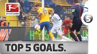 Stunning Strikes - Top 5 Goals on Matchday 21